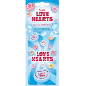 Love Hearts Candy Floss